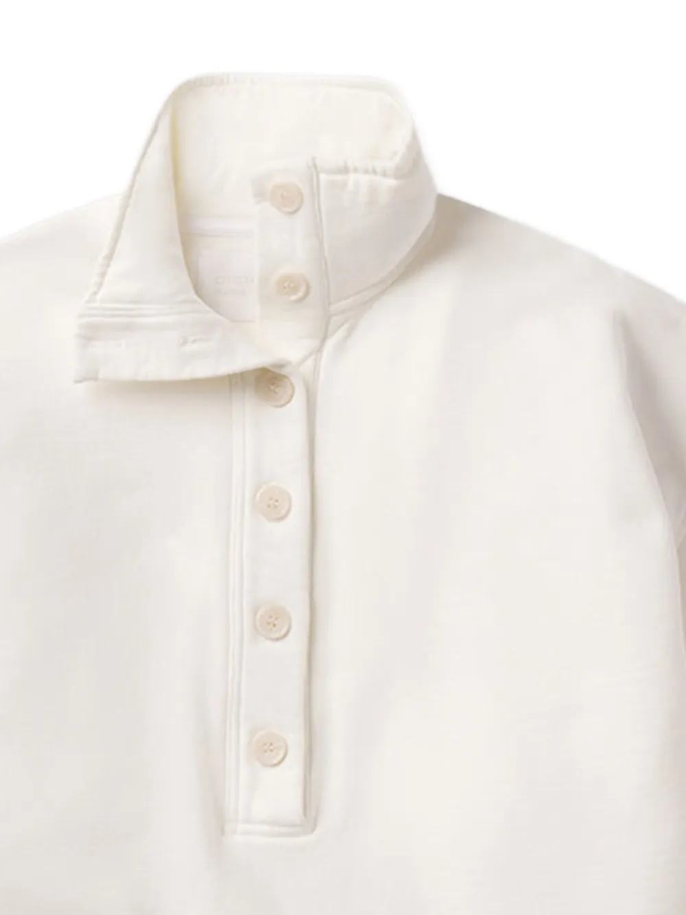 Citizens of Humanity button-placket polo top - Wit