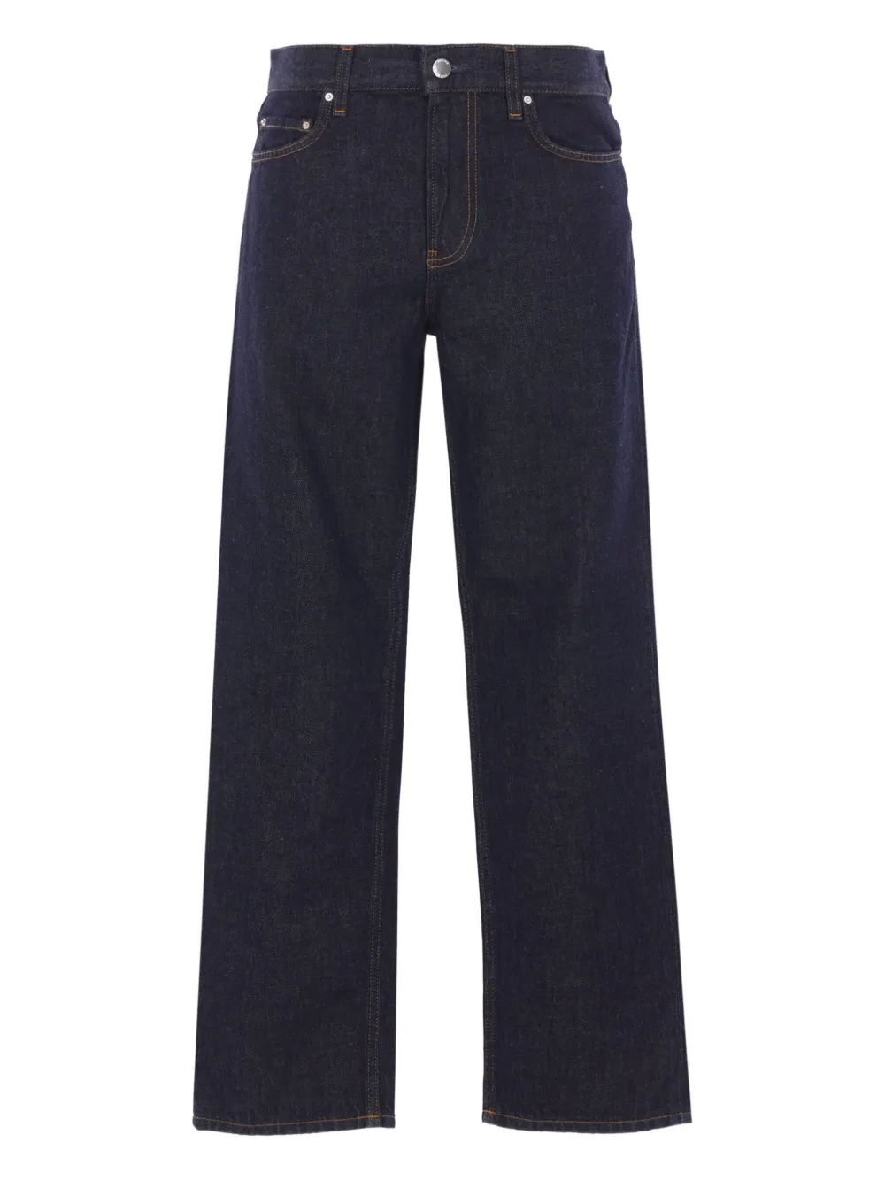 TOTEME logo-patch jeans | Blue | Image 1