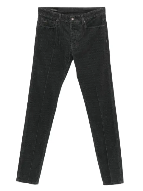 Emporio Armani corduroy cotton trousers