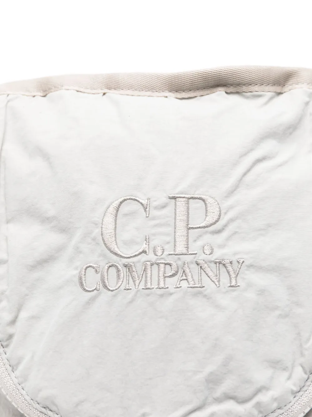 C.P. Company Messengertas met geborduurd logo Grijs