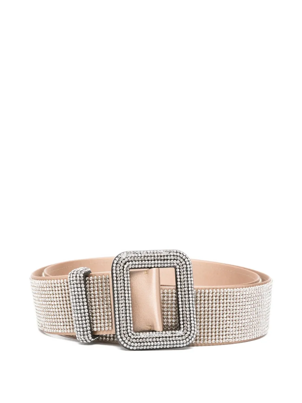 Benedetta Bruzziches crystal-embellished belt Zilver