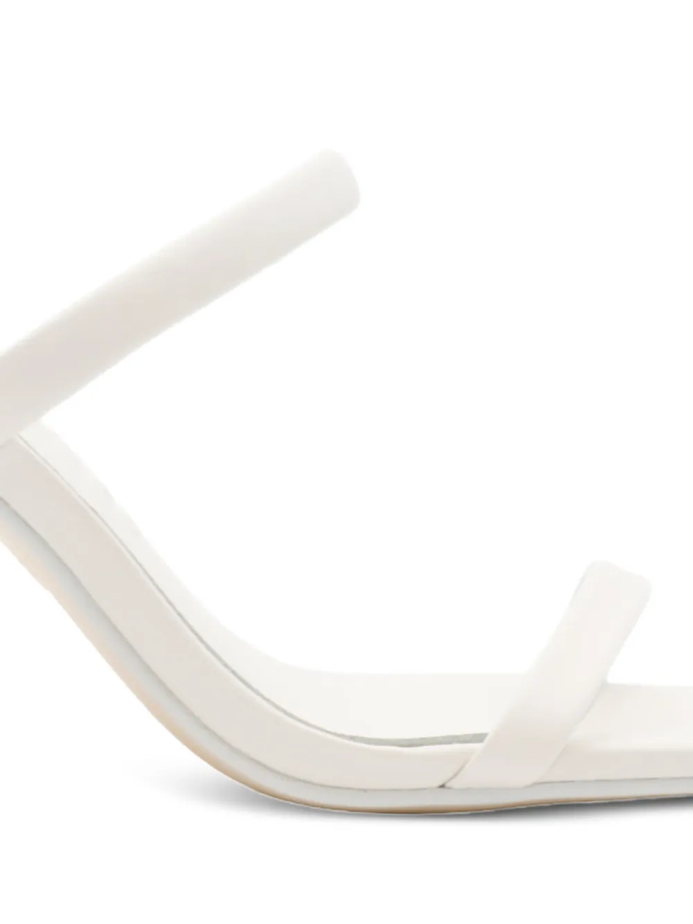 Cult Gaia 80mm Bambu sandals White