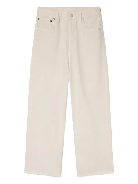 AGOLDE frayed-hem jeans
