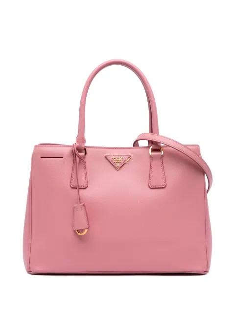 Prada Pre-Owned 2000-2025 Medium Saffiano Lux Galleria satchel