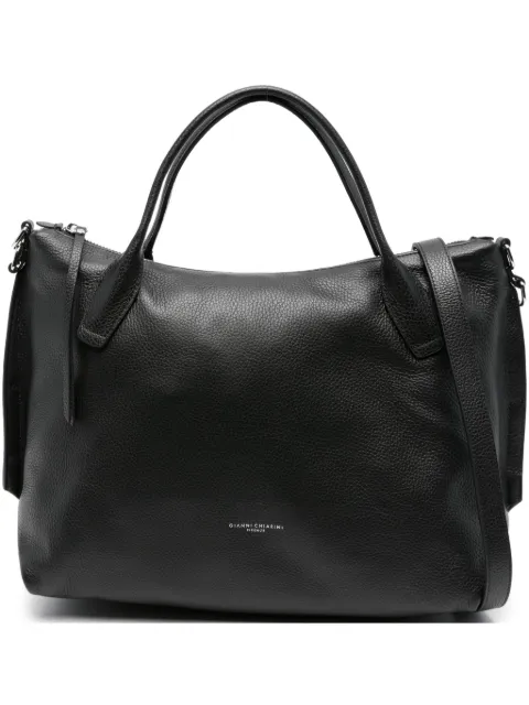 GIANNI CHIARINI Virginia grained leather tote bag