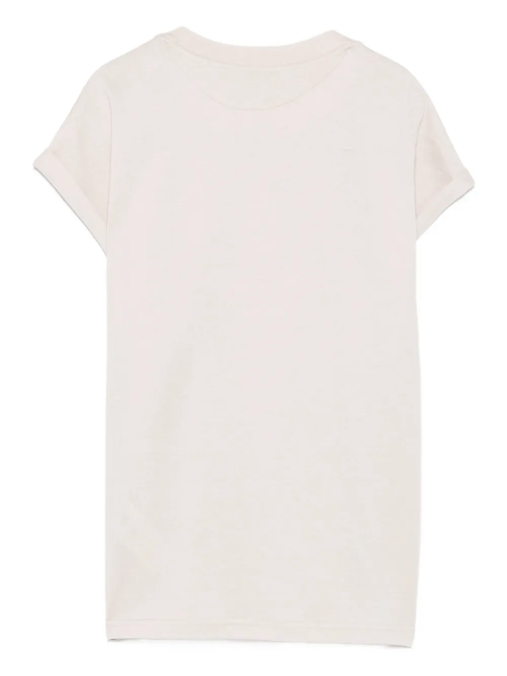 Eleventy Katoenen T-shirt met korte mouwen Beige