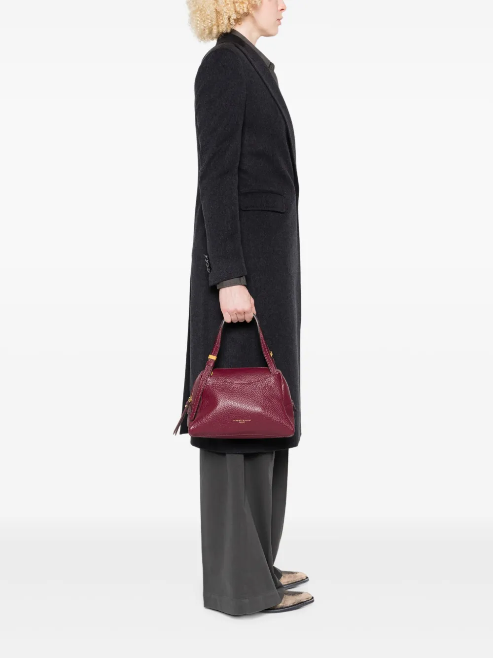 GIANNI CHIARINI Dea leren shopper Rood