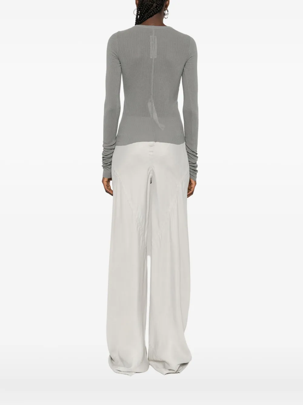 Rick Owens round-neck T-shirt Grijs