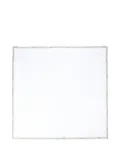 Balmain Kids logo-trimmed quilted blanket - White