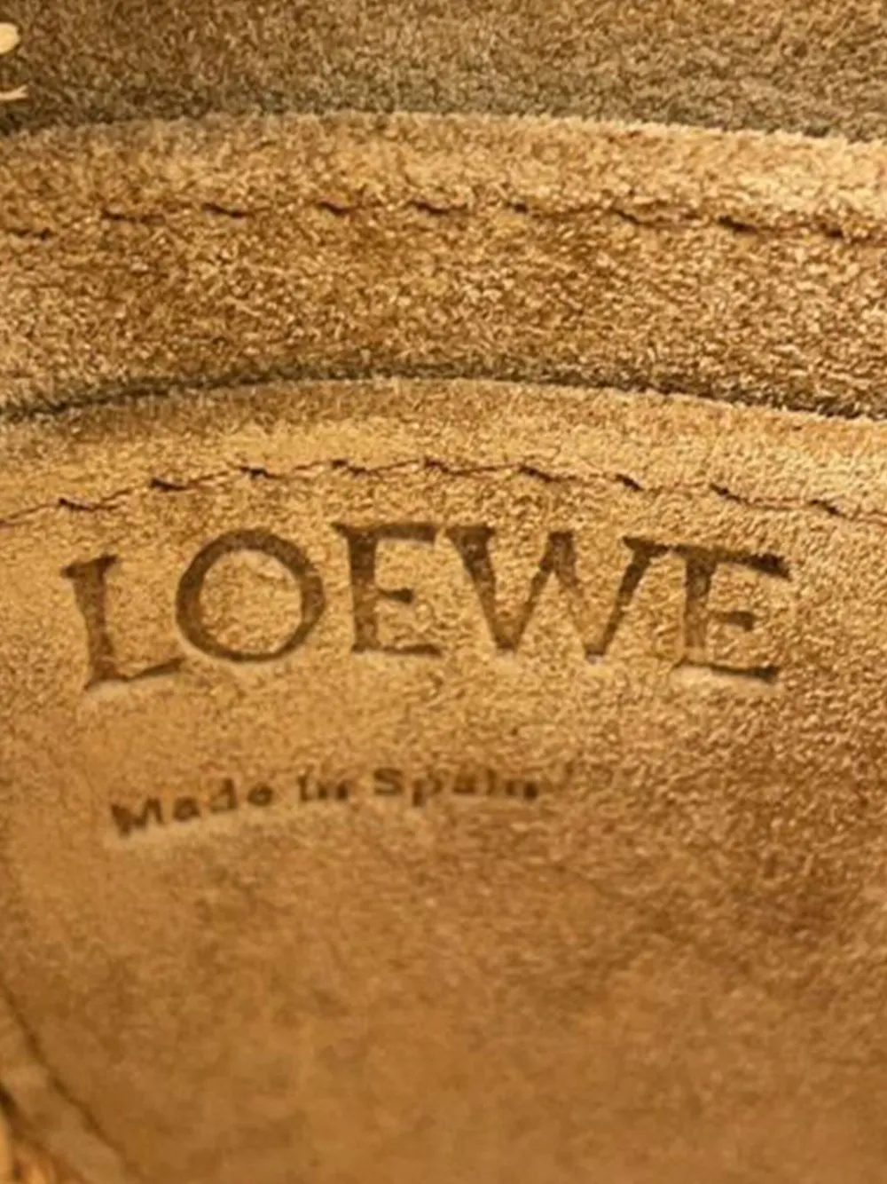 Loewe Pre-Owned 2018-2025 Mini Raffia Gate crossbody bag | Pre-Owned | Image 2
