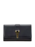 Saint Laurent Pre-Owned 2013-2020 Leather Ligne Y clutch bag - Black