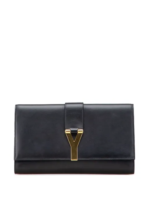 Saint Laurent Pre-Owned 2013-2020 Leather Ligne Y clutch bag