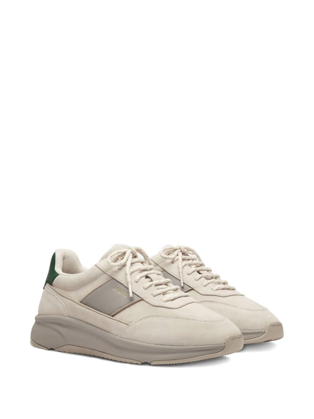 Axel Arigato Genesis Neo Runner suede-leather panel sneakers Neutrals