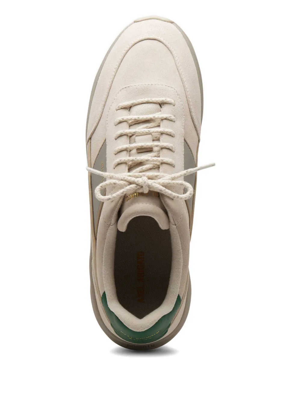 Axel Arigato Genesis Neo Runner suede-leather panel sneakers Neutrals