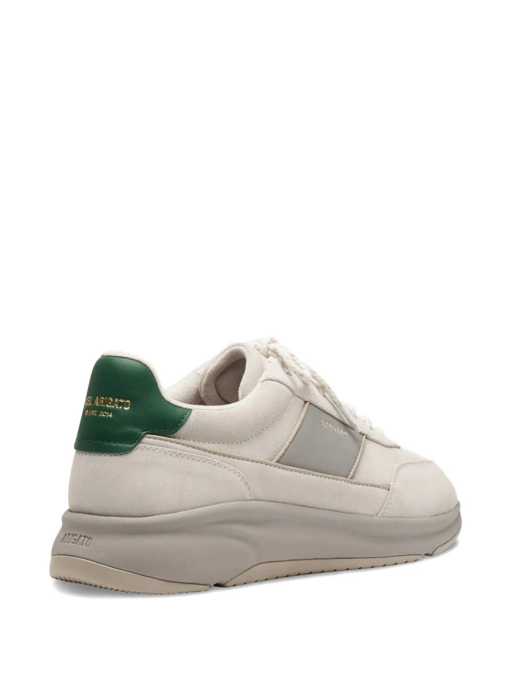 Axel Arigato Genesis Neo Runner suede-leather panel sneakers Neutrals
