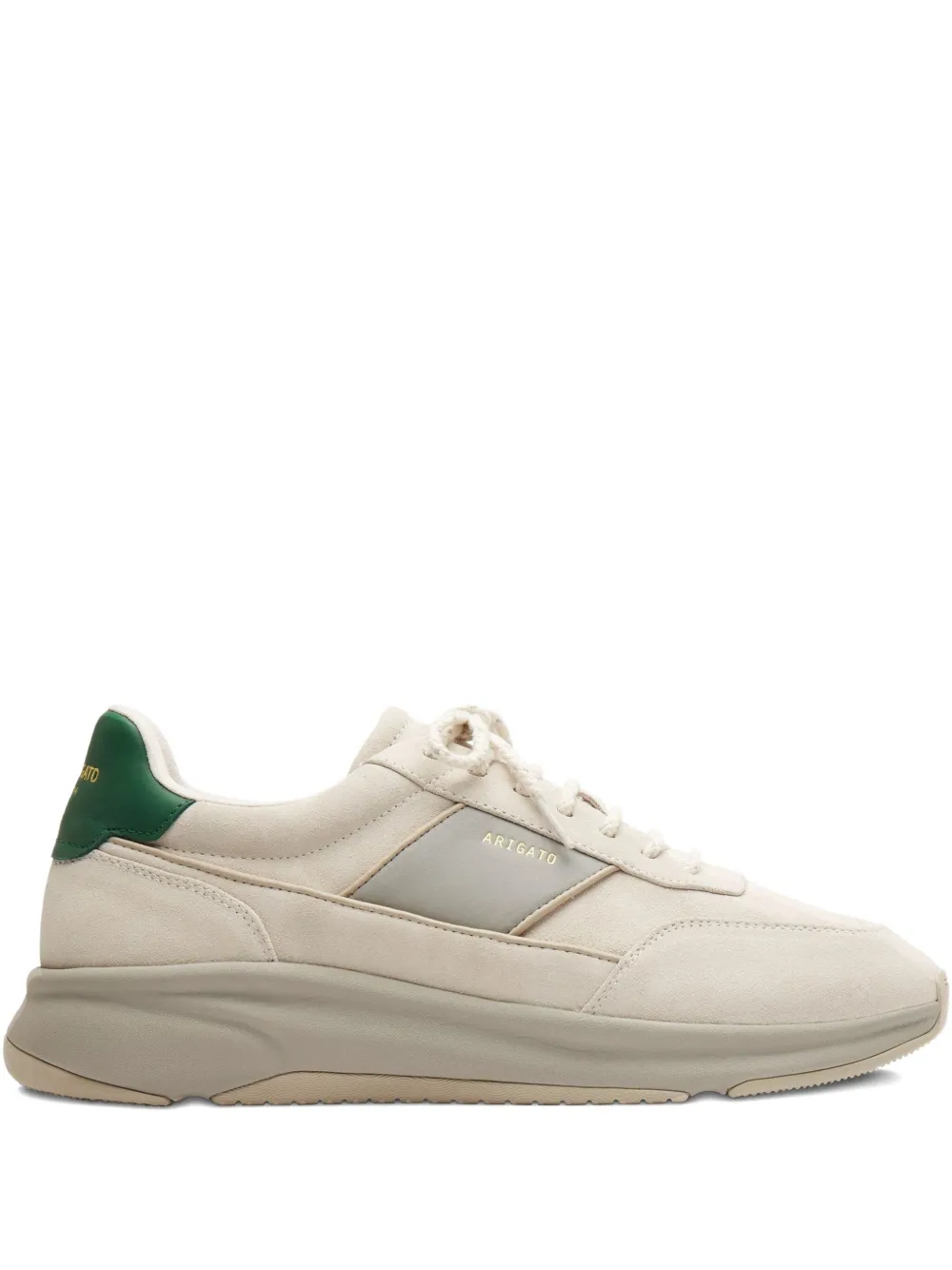 Axel Arigato Genesis Neo Runner suede-leather panel sneakers Neutrals