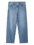 Axel Arigato The Twill embroidered-logo jeans - Blue