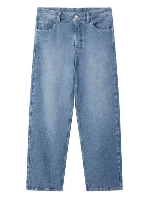 Axel Arigato The Twill embroidered-logo  jeans