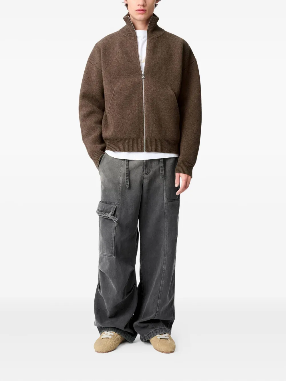Axel Arigato Core zipped high-neck cardigan | Cardigans | Image 2
