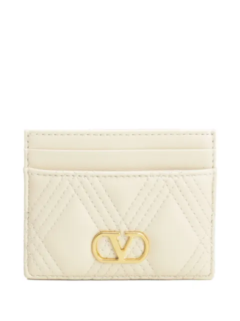 Valentino Garavani quilted VLogo card holder