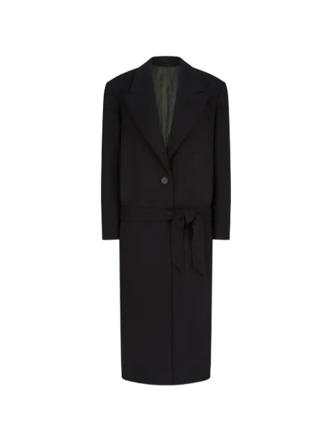 The Attico manteau à taille ceinturée