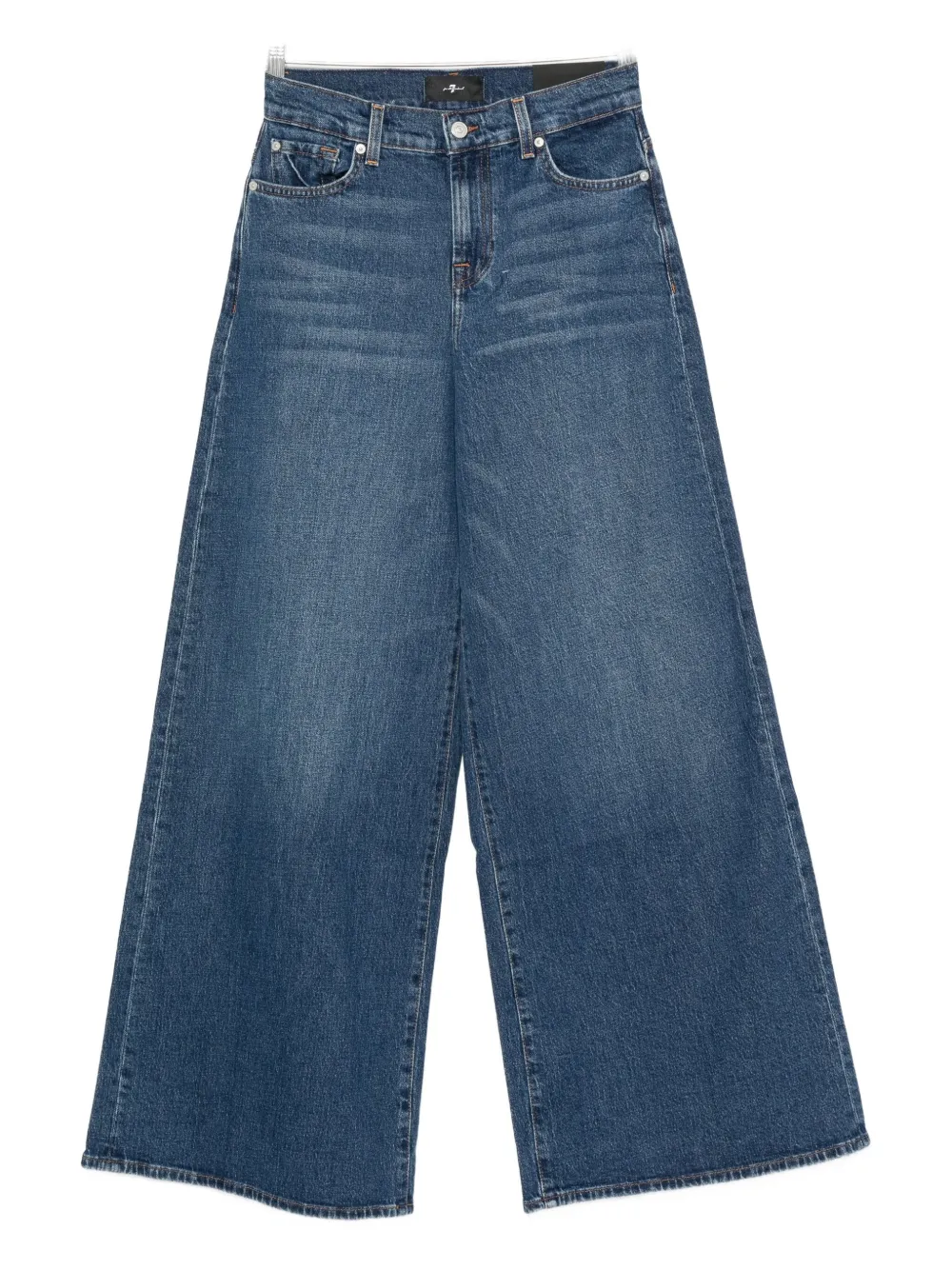 7 For All Mankind high-waisted jeans Blauw