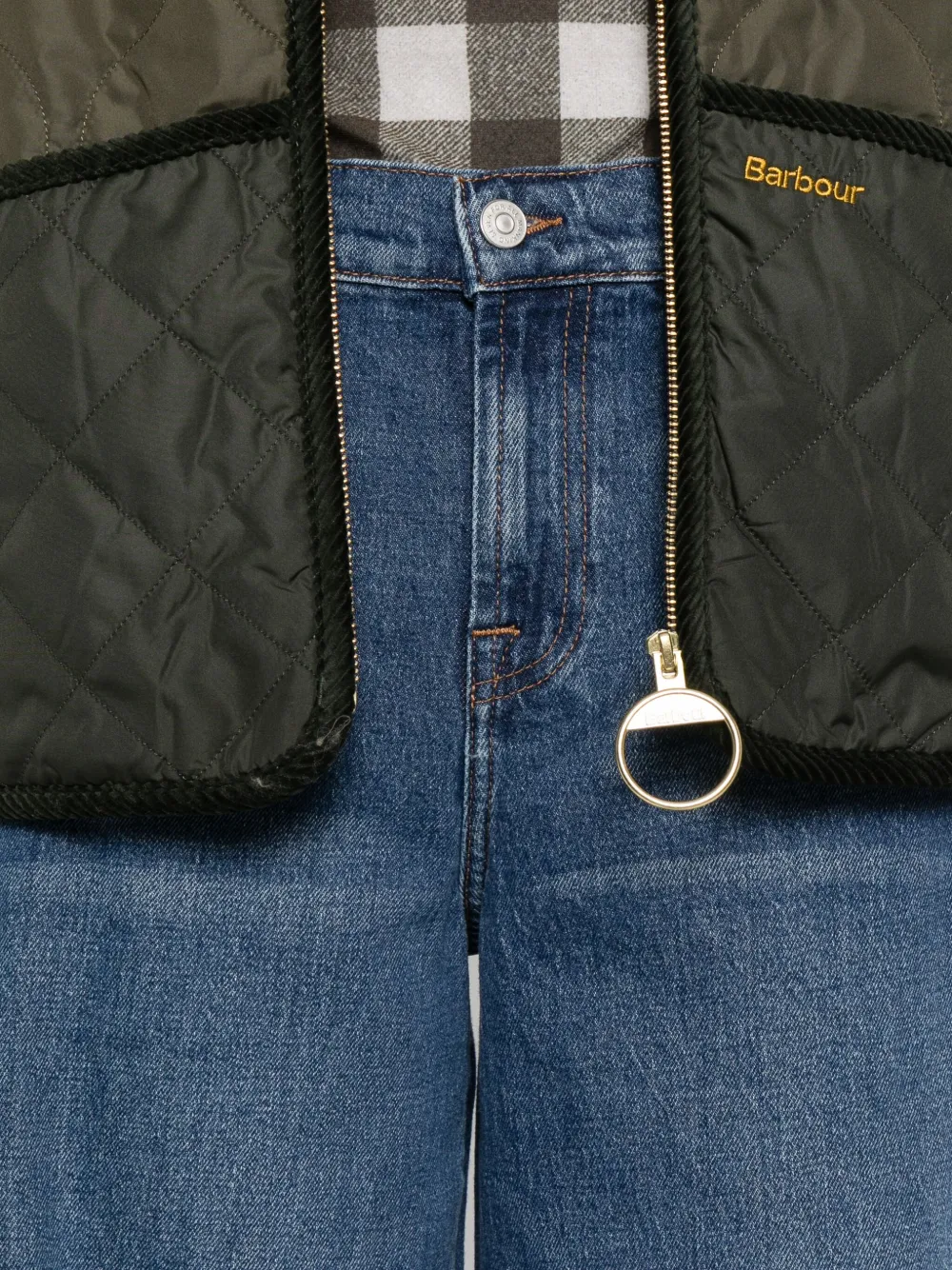 7 For All Mankind high-waisted jeans Blauw
