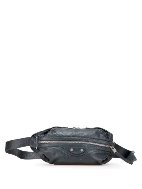 Balenciaga Pre-Owned 2020 Lambskin Motocross Classic Neo Lift belt bag