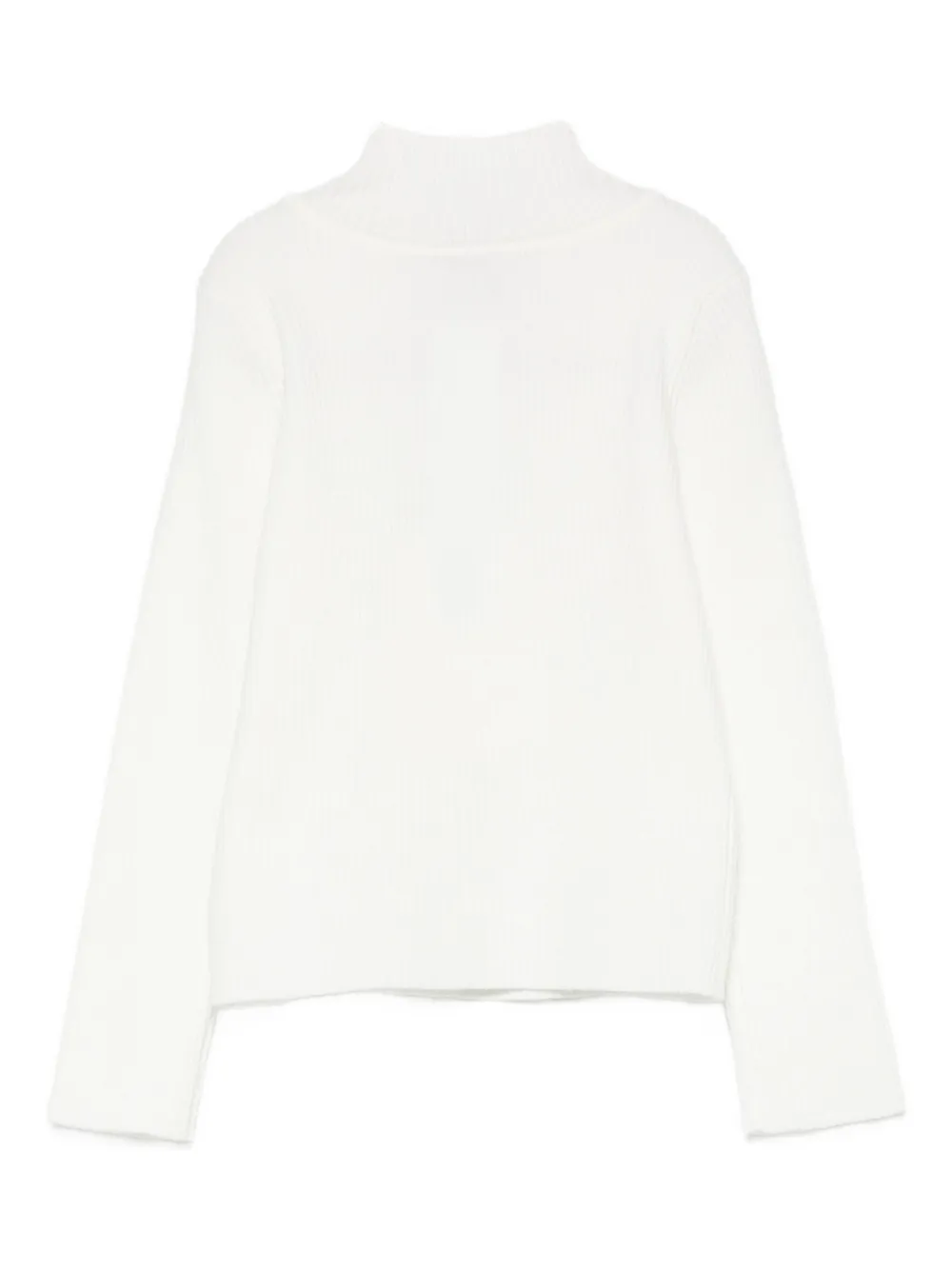 TWINSET Kids Sweater met hoge hals Wit