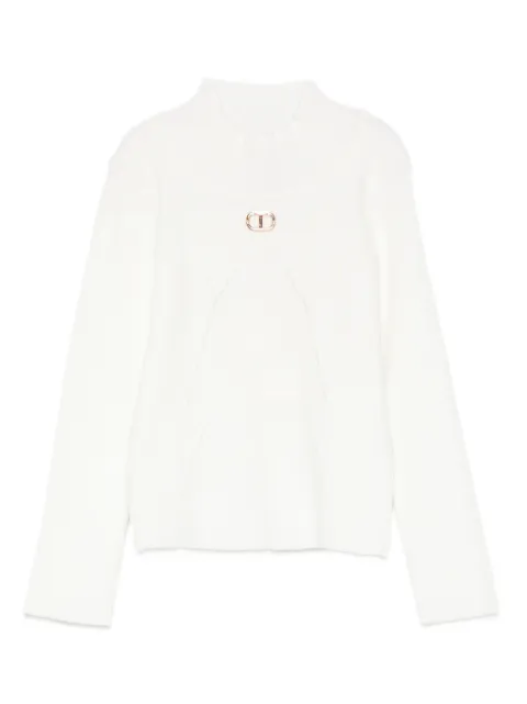 TWINSET Kids high-neck sweater