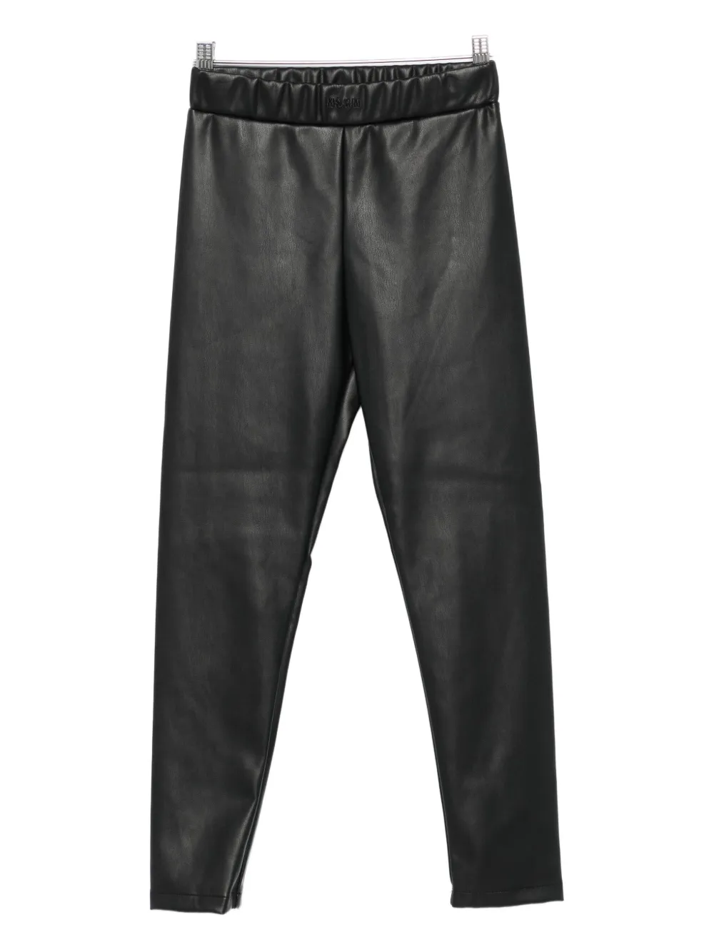 Msgm Elasticated-waistband Trousers In Black
