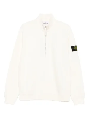 C.P. Company diagonal-fleece Cotton Sweatshirt | Grey | FARFETCH