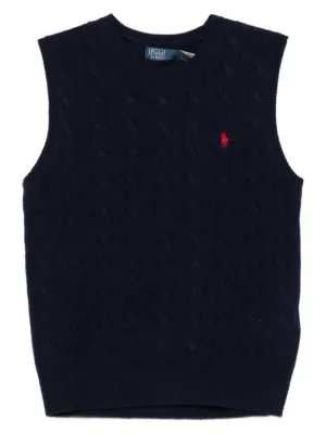 トップス louren cotton embroidery vest Linen Vest