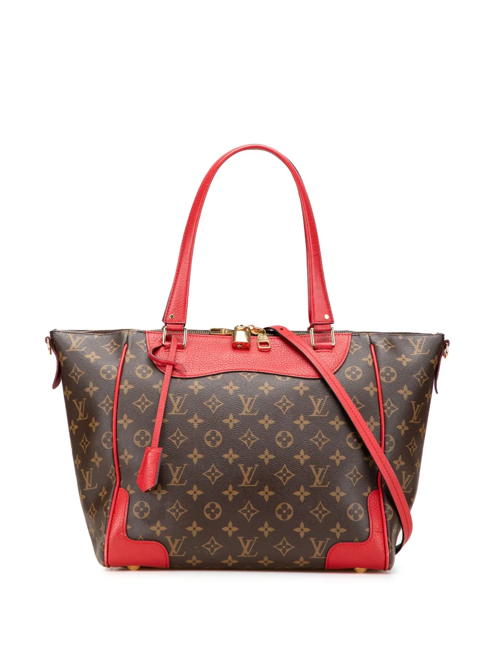 Pre-owned Louis Vuitton 2016 Monogram Estrela Mm Satchel In Brown