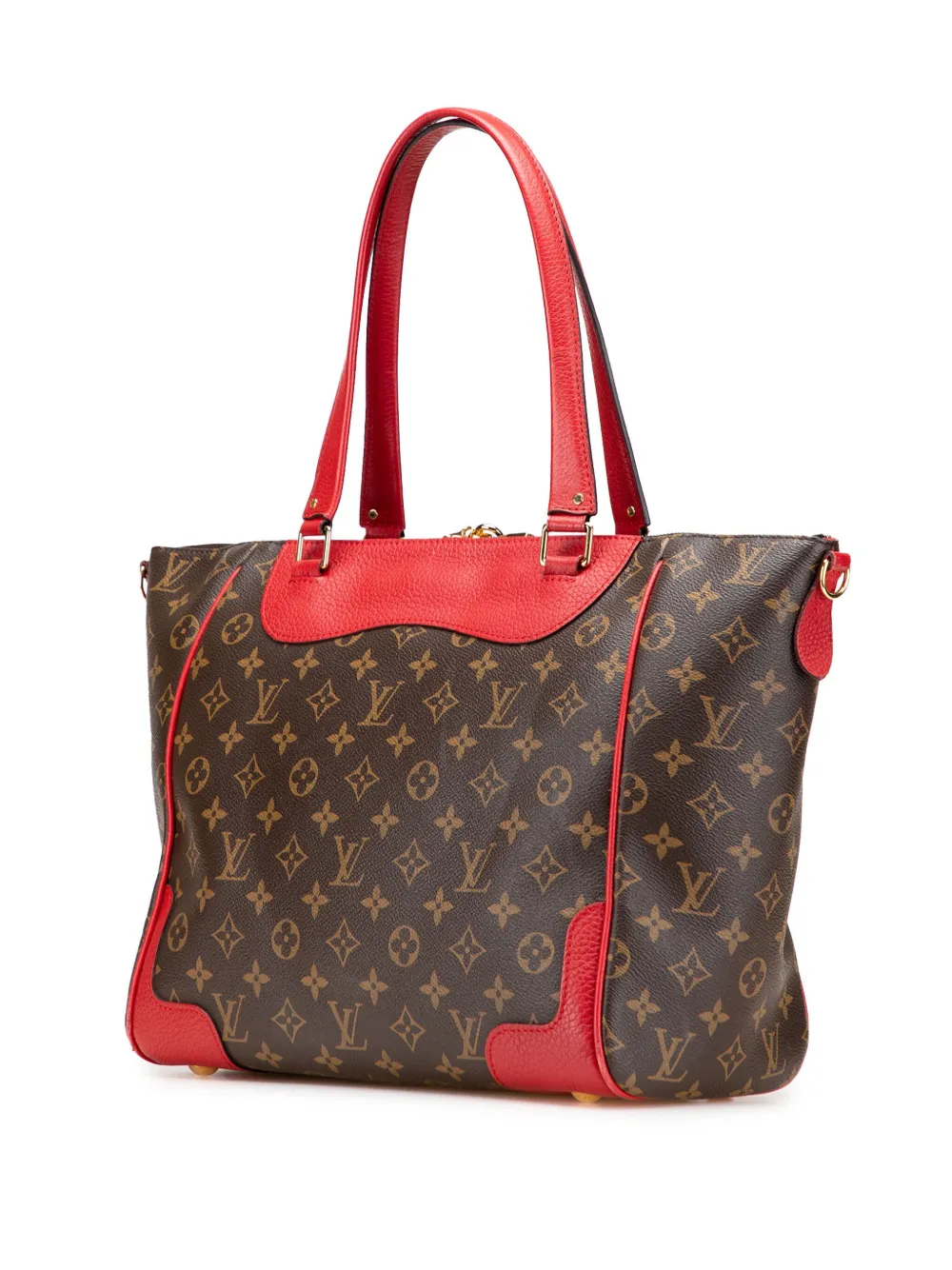 Pre-owned Louis Vuitton 2016 Monogram Estrela Mm Satchel In Brown