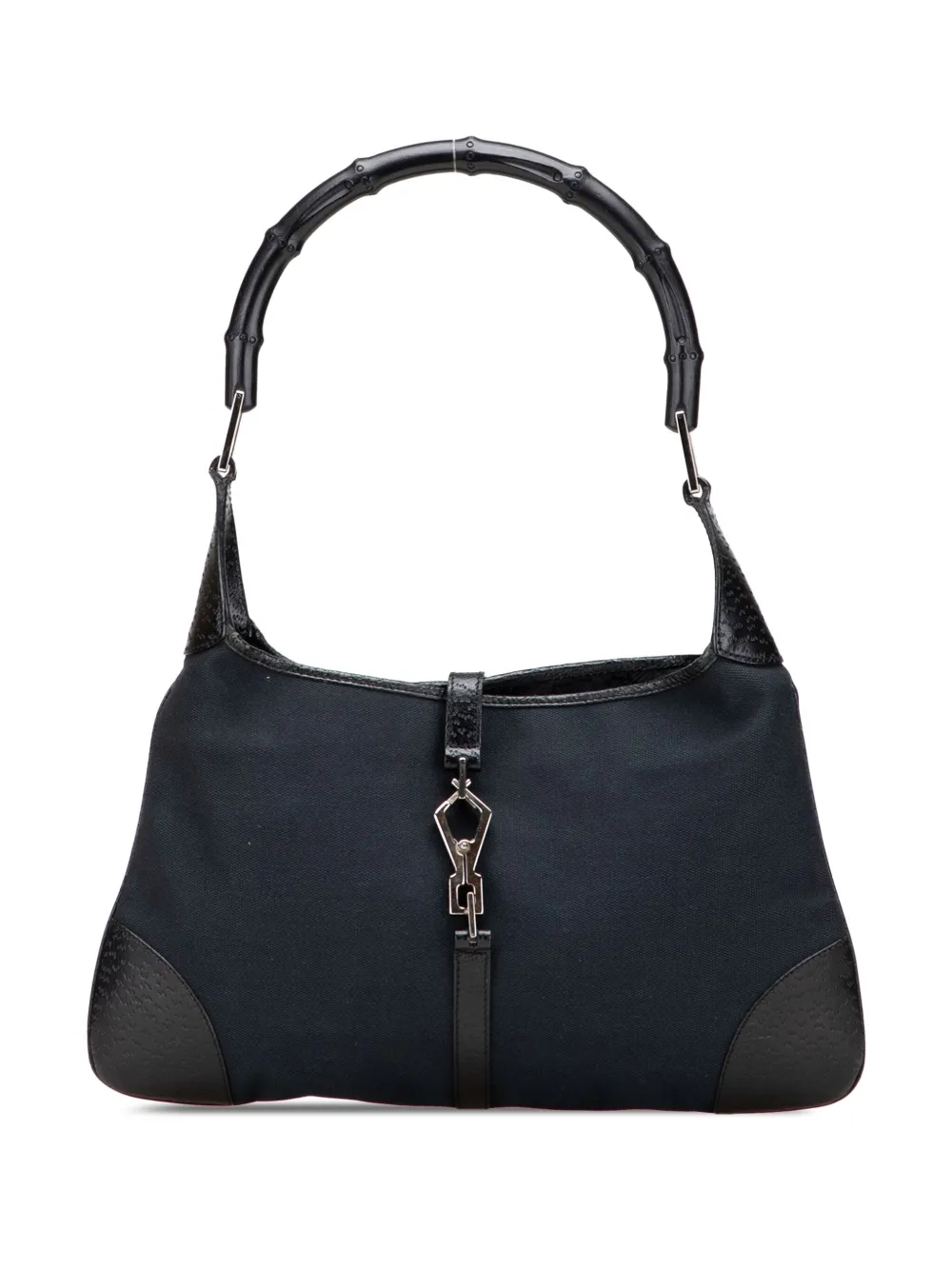Gucci Pre-Owned 20th Century Canvas Bamboo Jackie hobo bag | Blue | Image 1