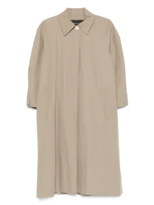 MM6 Maison Margiela シングルブレスト トレンチコート | ニュートラル
