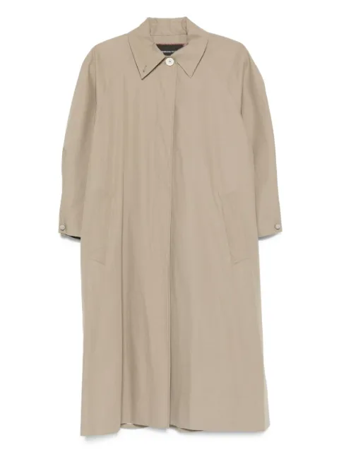 Fabiana Filippi button-fastening raglan-sleeve coat
