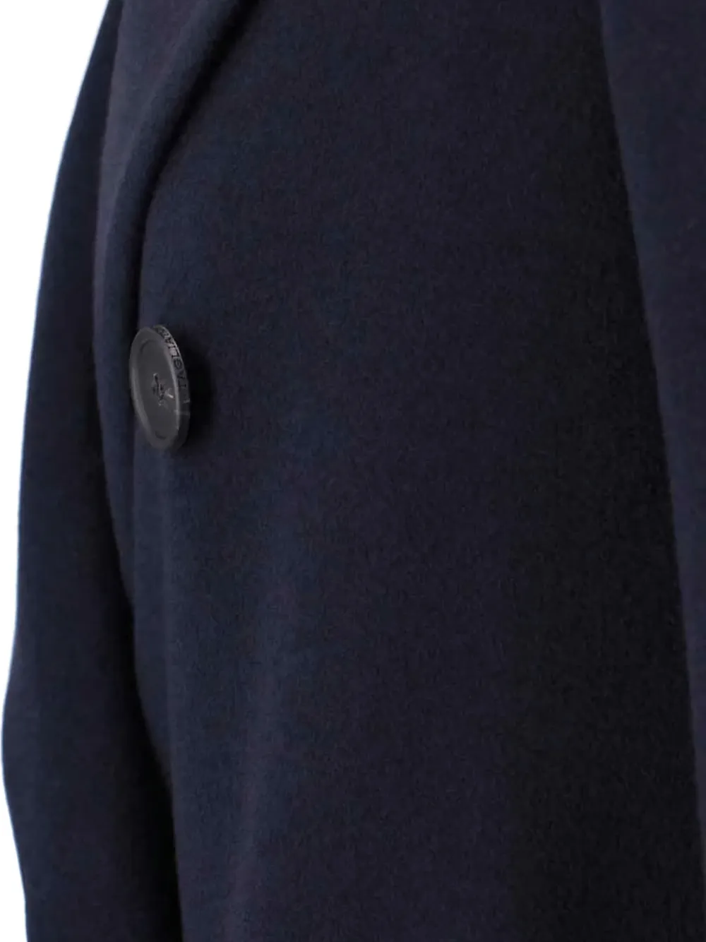 Tagliatore Jas met ceintuur en dubbele rij knopen Blauw