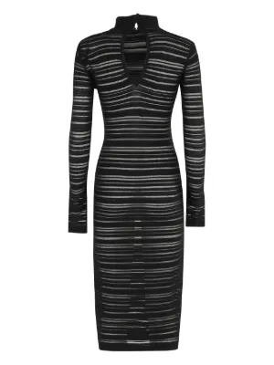ワンピース FEDERICA TOSI Women Dresses 4230642129 Black Backless Long Dress Black | Maxi dresses Collection 2023