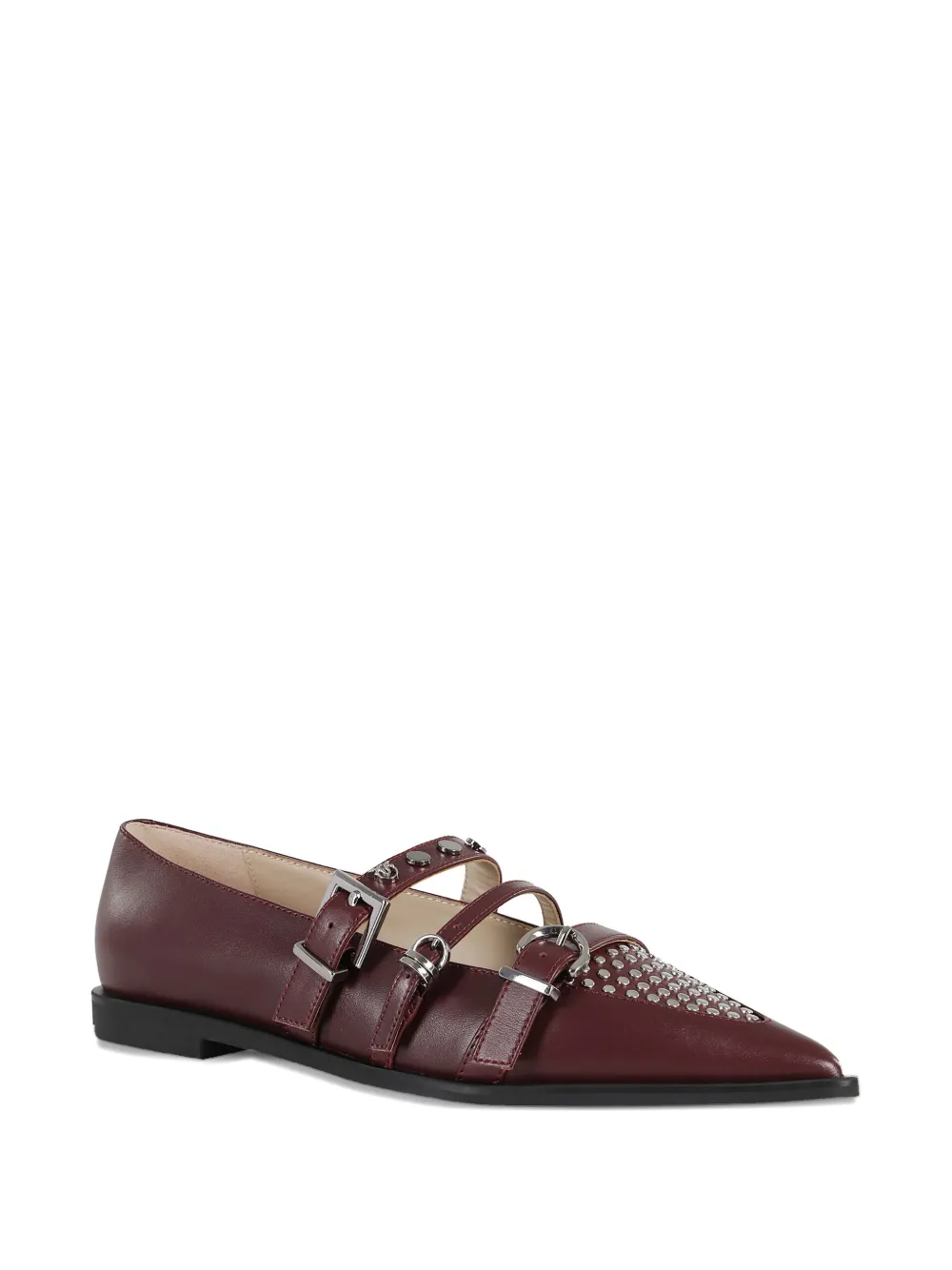 PINKO Zulema pointed-toe ballerinas - Rood