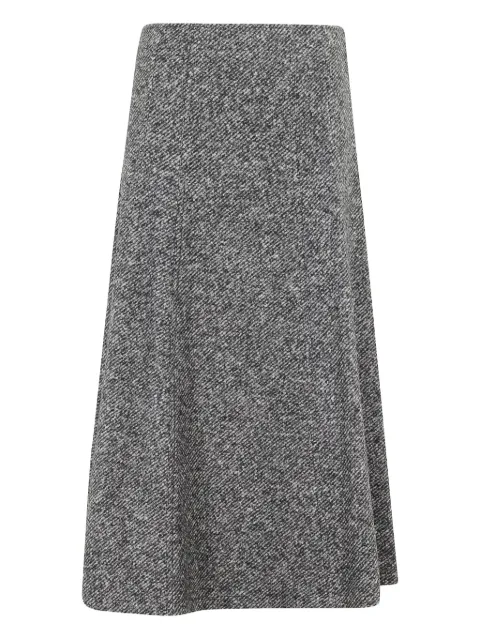 Seventy textured A-line skirt