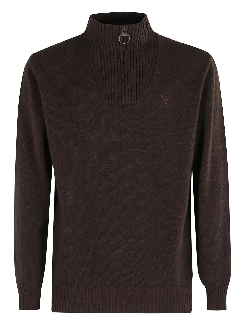 Barbour embroidered-logo sweater Bruin
