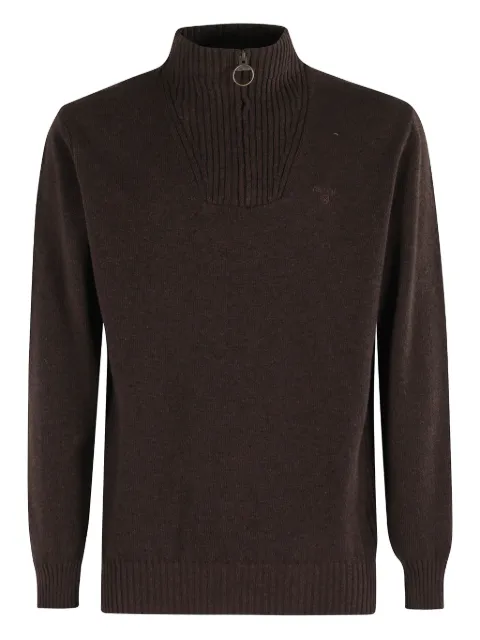 Barbour embroidered-logo sweater