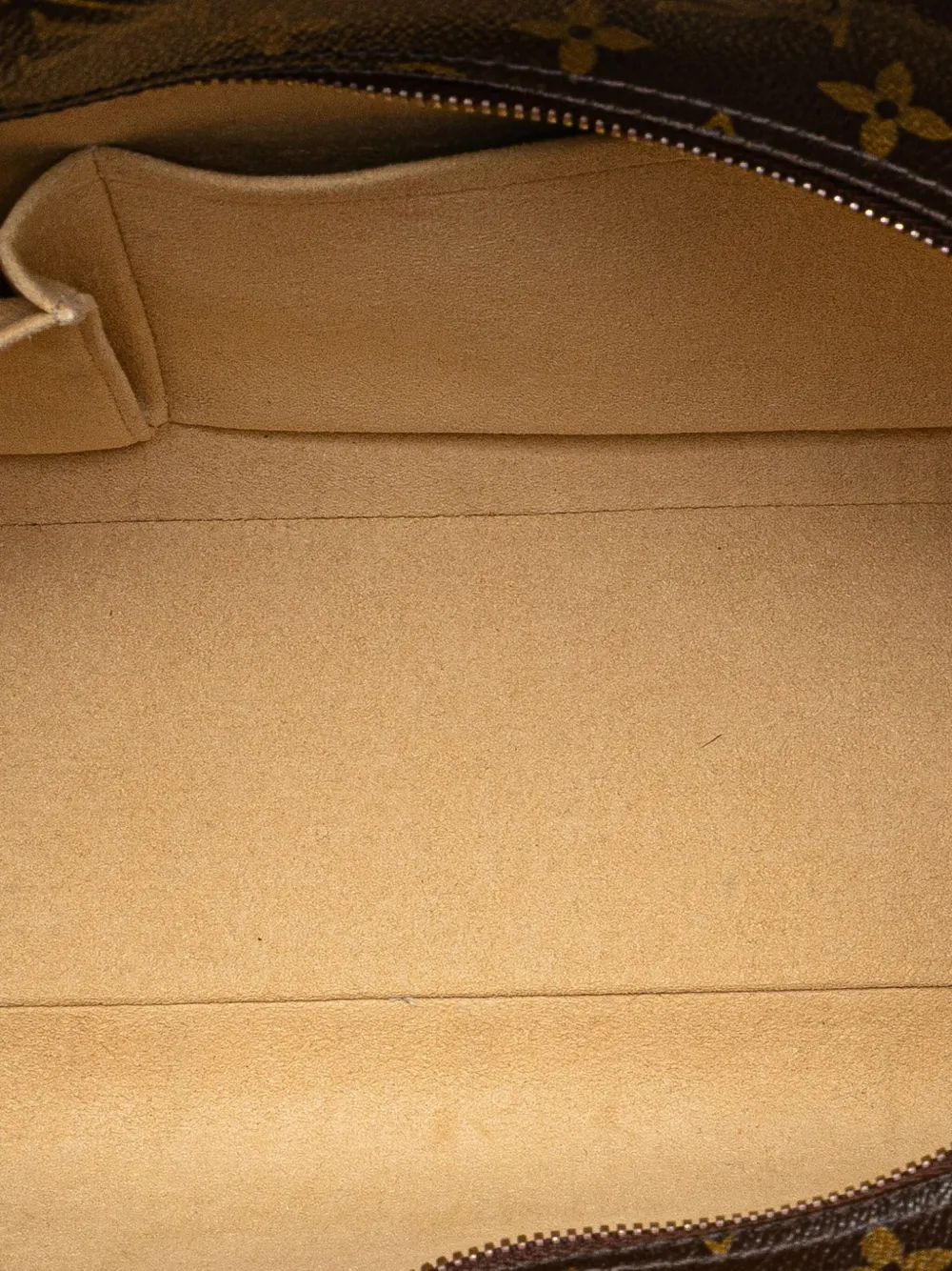 Pre-owned Louis Vuitton 2003 Monogram Cite Gm Shoulder Bag In Brown