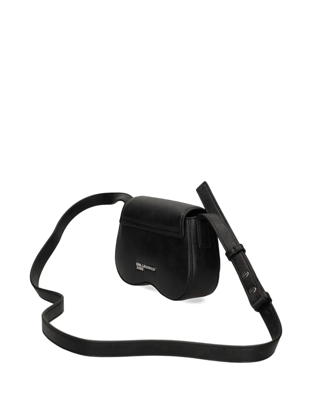 Karl Lagerfeld Jeans Crossbodytas met K-logo en omslag Zwart