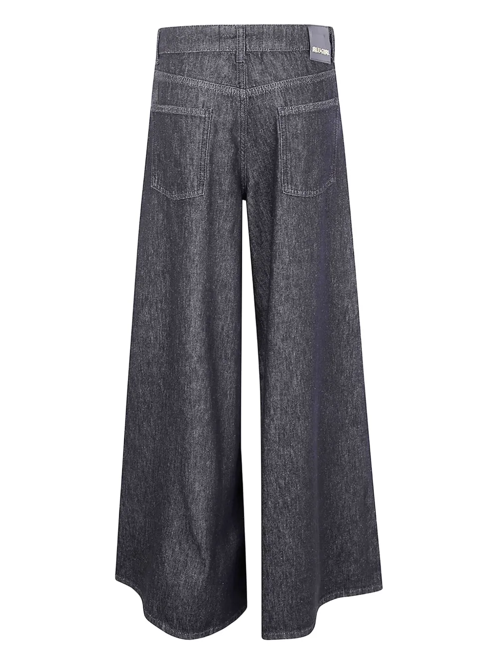 Blugirl wide-leg jeans - Zwart