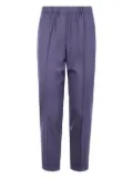 Antonelli elastic-waist trousers - Blue