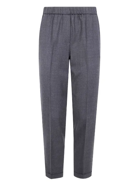 Antonelli elastic-waist trousers