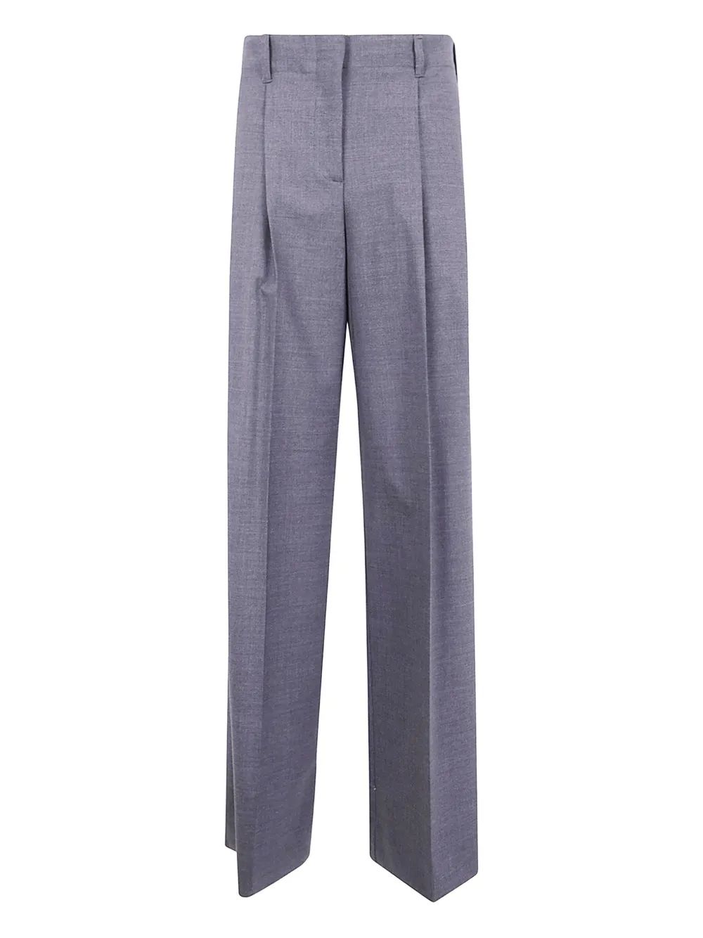 P.A.R.O.S.H. pleated wool trousers Grijs